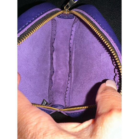 AMETHYST Roswell Pouch Portland Leather Clutch Leather Wristlet NEW - Picture 5 of 5